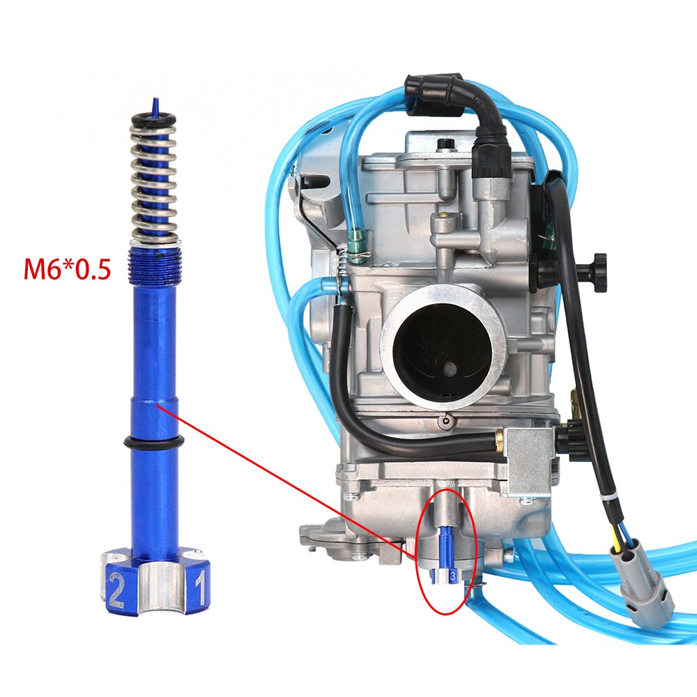 Alconstar- blandingsforhold justeringsskruesett justeringsverktøy luft forgasser drivstoff blandings skrue for fcr mx forgasser motor 4t