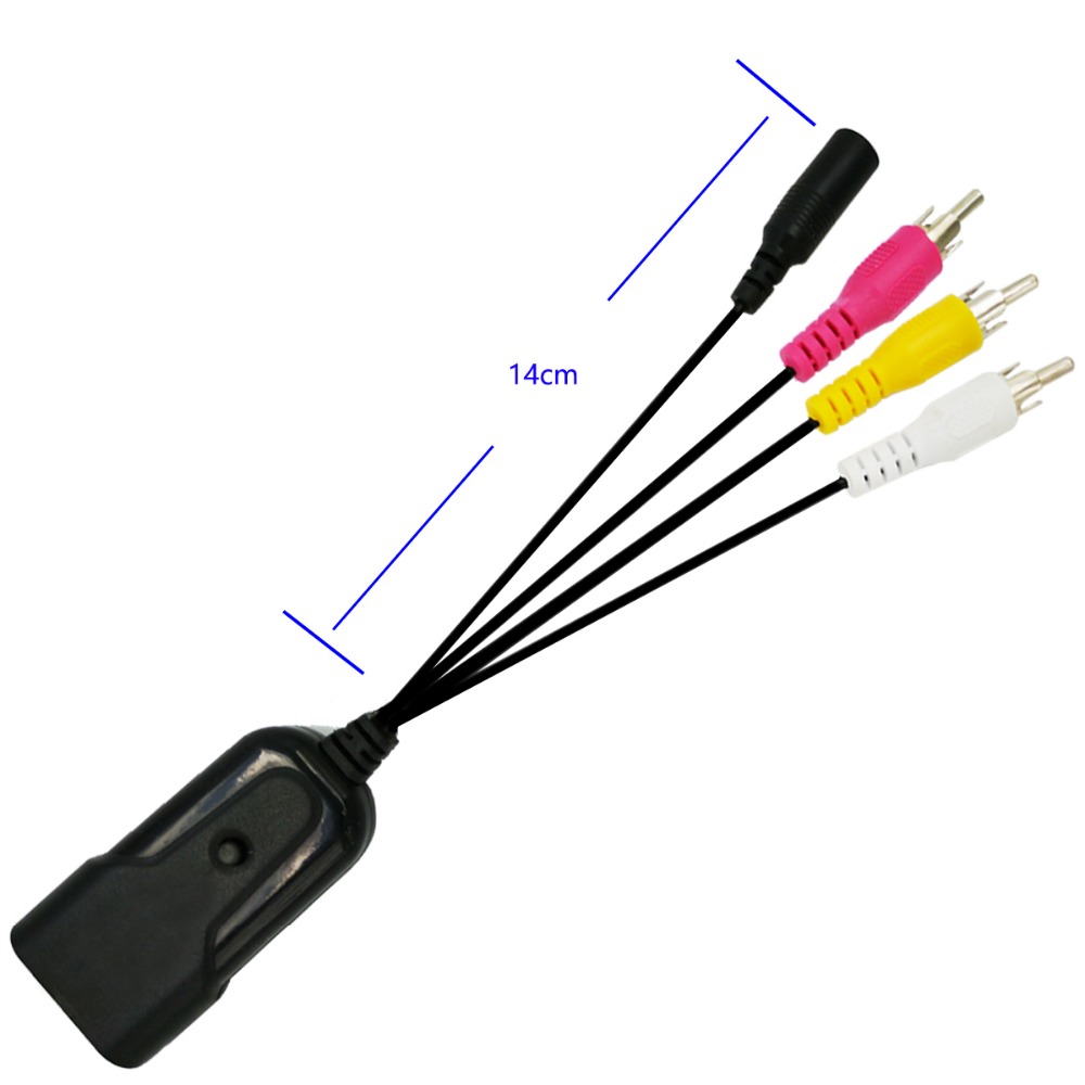 IHDMI-kompatibel zu RCA Audio Video Konverter, HDMI-kompatibel zu Älteren TV Adapter für TV, VHS VCR, DVD recorder
