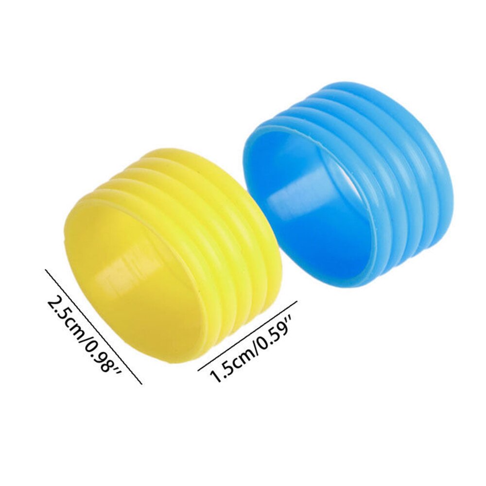 10Pcs Silicone Tennis Racket Overgrip Sweat Absorbent Handle Rings Anti-slip Tennis Overgrip Tennis Racket Handle Rings