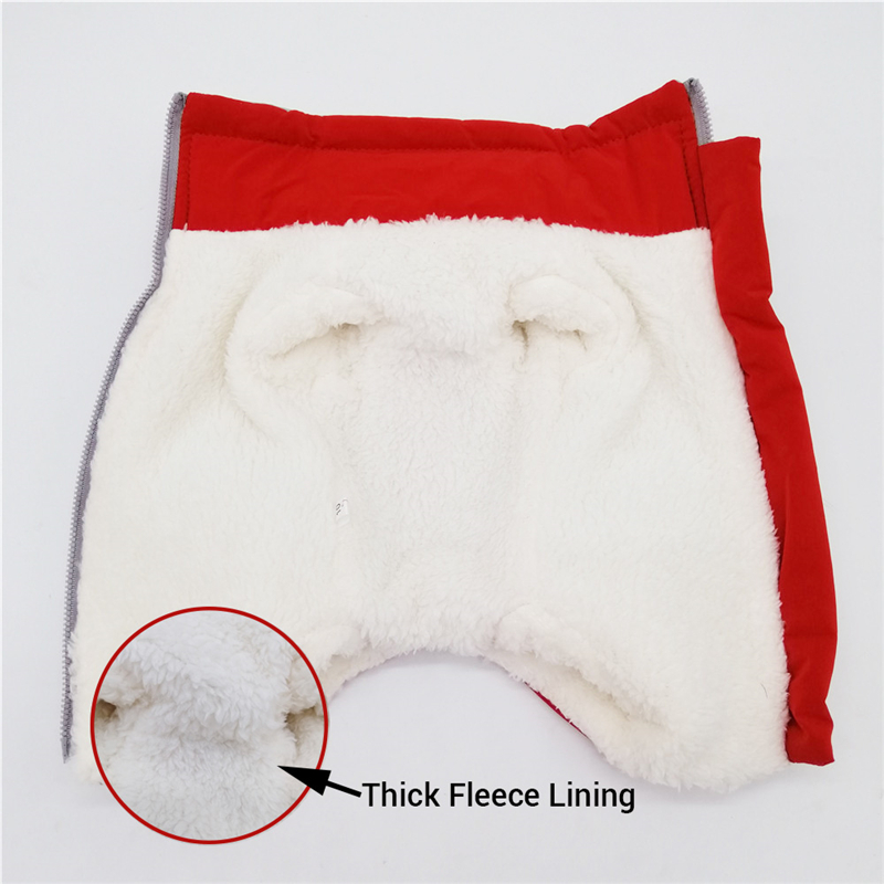 Waterproof Clothes For Dogs Male Female Winter Dog Coat Reflective Warm Jumpsuit Dog Boy Girl Overalls For Small Dogs