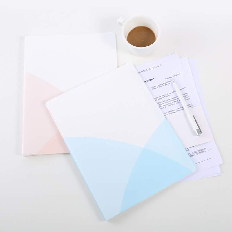 Fresh Simple Series Office School Stationery A4 File Presentation Folder 20 30 40 60 90 Page Document Display Book 310*235MM