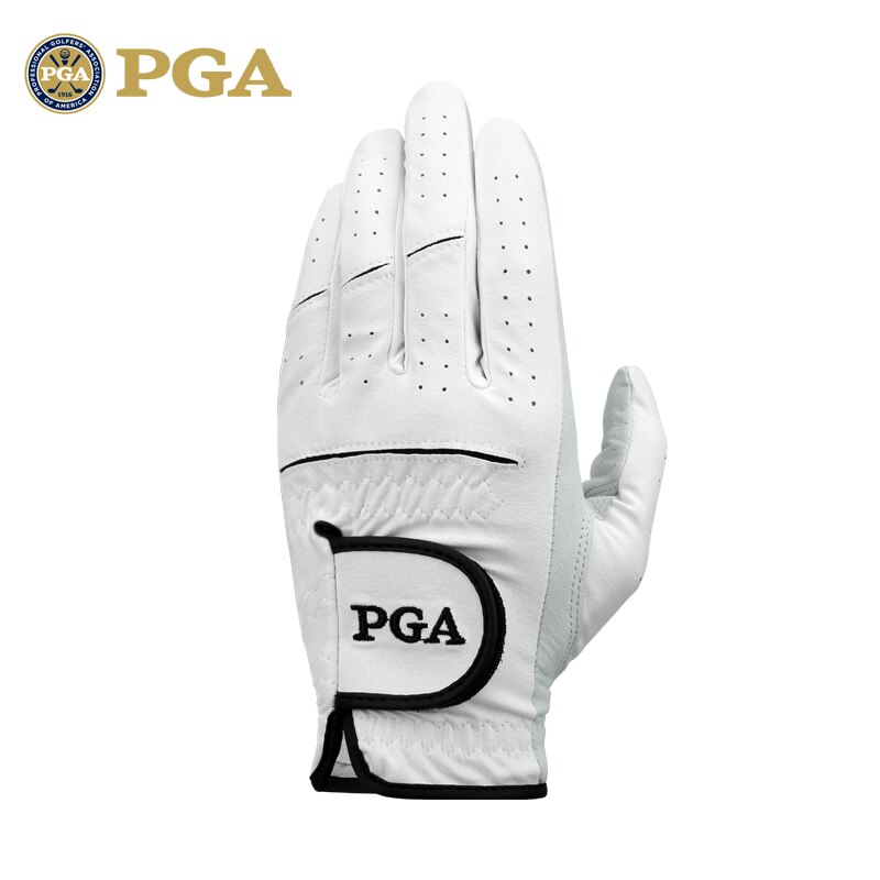 Golf gloves men's leather gloves left and right hand suede + microfiber ultra breathable