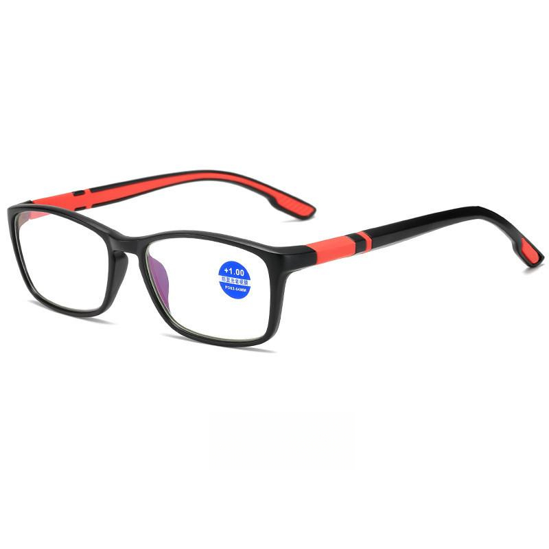 Men Glass 1.0 1.5 2.0 2.5 3.0 3.5 4.0 Reading Glasses Sports Presbyopic Eyewear Prescription Glasses Unisex Blue Light Blocking: WHITE / +300