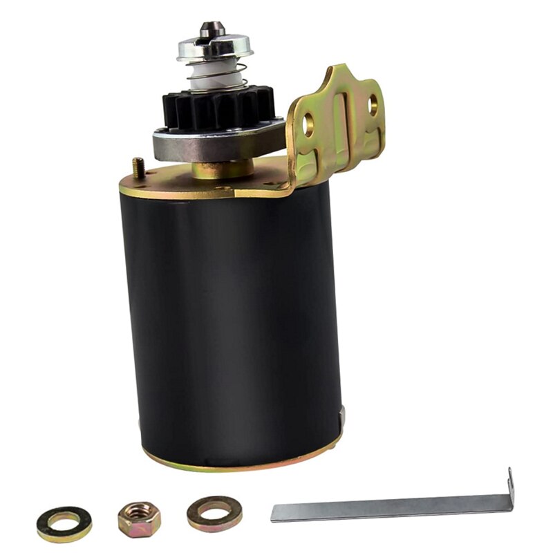 16 TOOTH 12V Starter For Briggs &amp; Stratton 12HP Cub Cadet FOR John Deere Mower 795121 691262 499529 499521