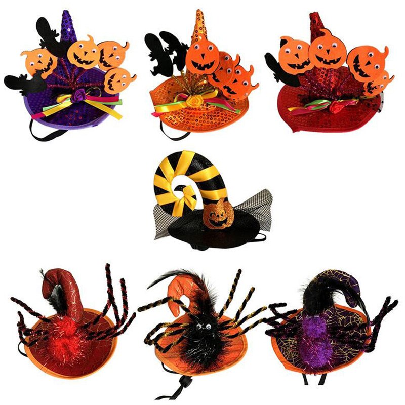 Carino Halloween Cappello Animale Domestico Del Gatto Del Partito Copricapo Costume Dress Up Con Cinturino Regolabile Accessori Cosplay