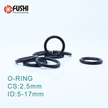 Cs2.5mm epdm o rengas  id 5/7/7.5/8/9/10/11/12/13/14*2.5 mm 100 kpl o-rengas tiiviste tiiviste pakokaasukiinnitys kumieriste läpivienti oring