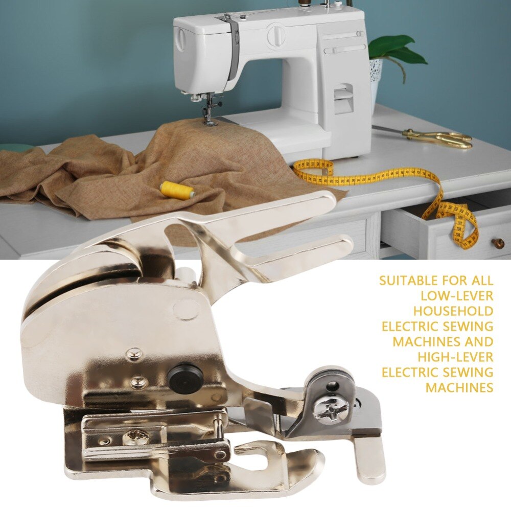 Cortador lateral de CY-20, prensatelas de acero, accesorios para máquinas de coser reemplazados, corte rápido y preciso