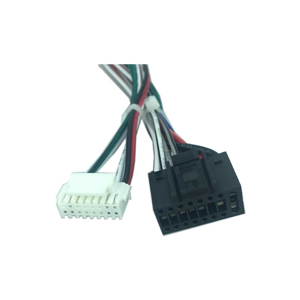 Cable de Radio de coche de 16 Pines, caja CAN BUS para RENAULT Megane2, arnés de cableado de alimentación, DVD, GPS, Unidad Principal Android, Conector de reproductor Multimedia