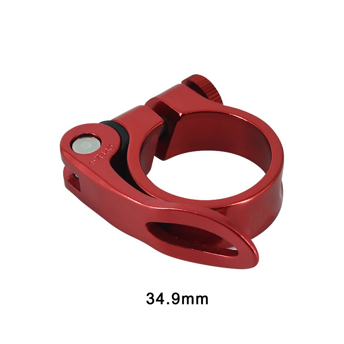 CarbonEnmy zadelklem 40 mm Quick Release snelspanner voor Dahon Tern vouwfiets Aluminium zitklem voor 33,9 mm 34,9 mm zadelpen Zwart (Zwart