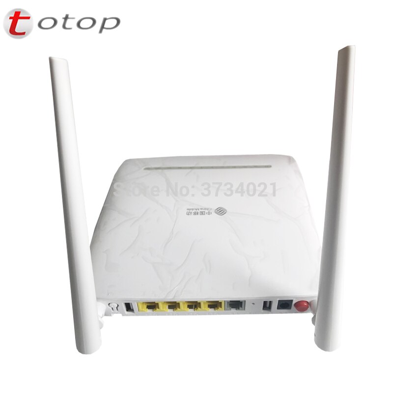 Original ZTE F673A V9 GPON ONU ONT 4GE + 1Tel + 2USB + Wifi 2,4G/5G Englisch Firmware Optik Fiber Netzwerk Terminal