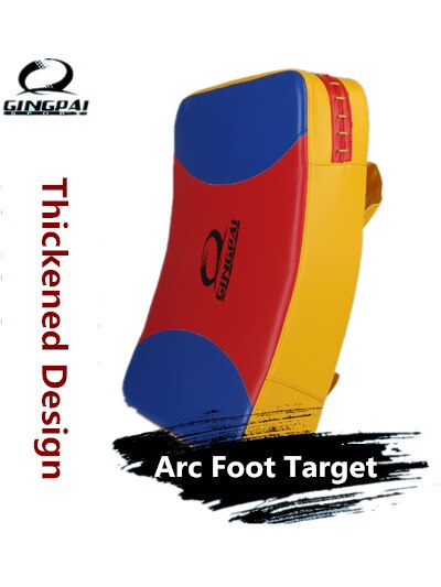 45*29*10cm big kicking pad curved Iran Boxing pads PU leather adult kids Muay thai Taekwondo karate MMA target Karate protectors
