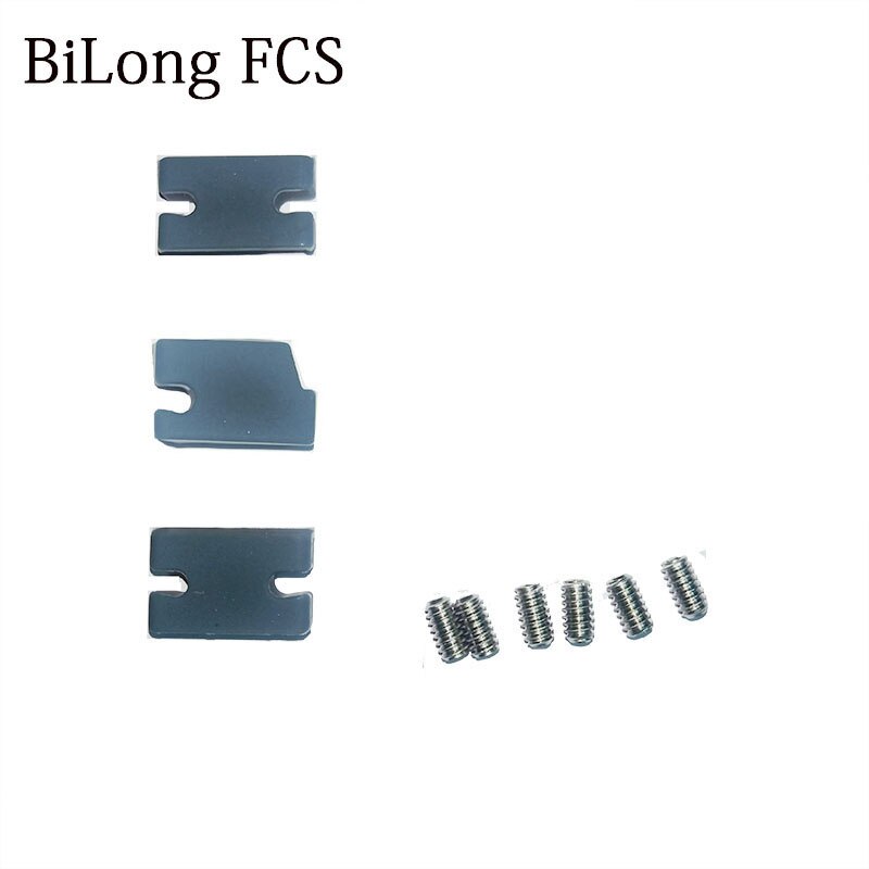 Surf FCS II Compatibility Kit Tab Infill Kit FCSII tab infill kit for FCS II fin box FCS key Grub surfboard fin Screws: 3kit