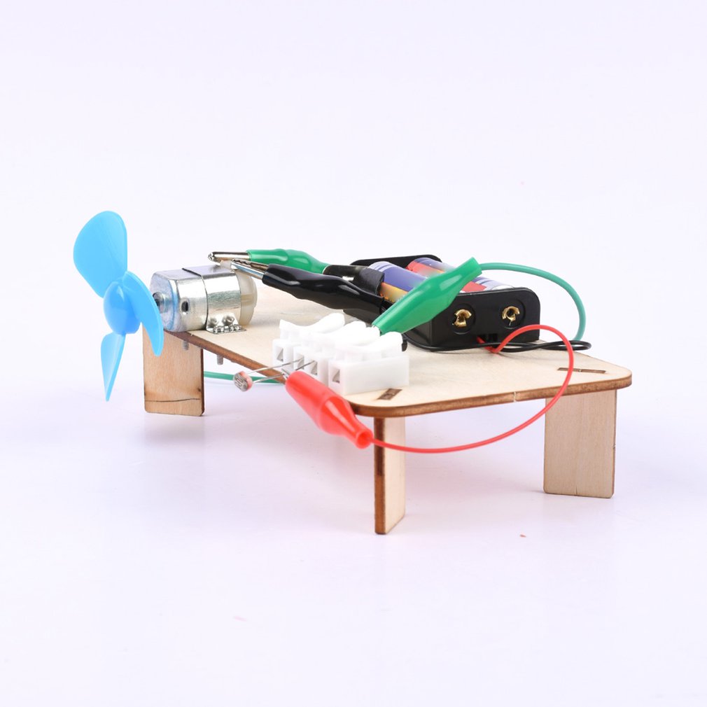 Technology Small Production Diy Light Control Fan Children's Manual Small Invention Material Package