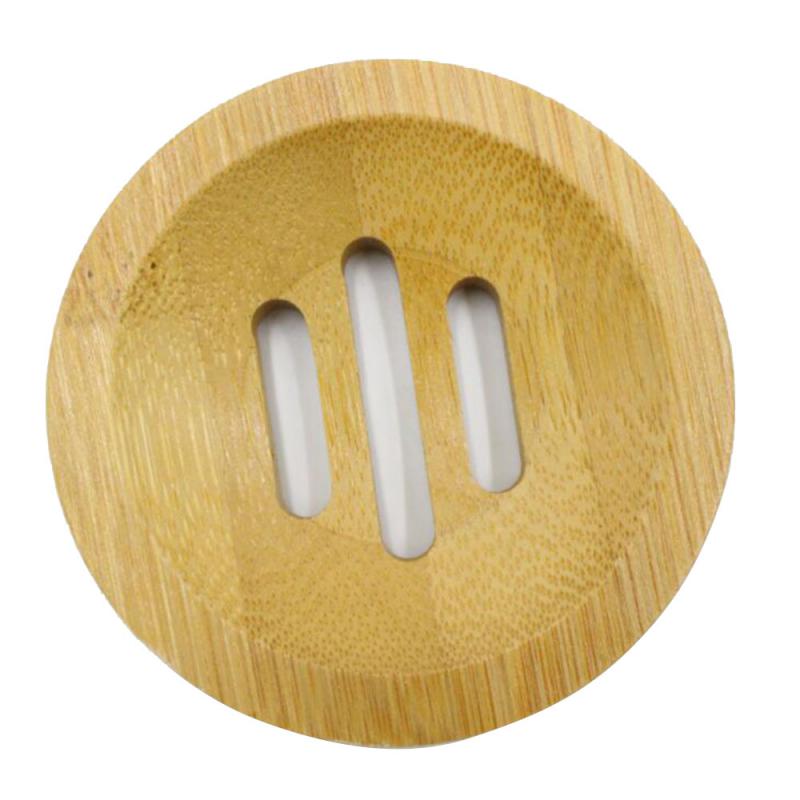 Bandeja con caja de bambú Natural para el baño, soporte para jabón de baño, caja para evitar el moho, plato de drenaje para ducha: 01