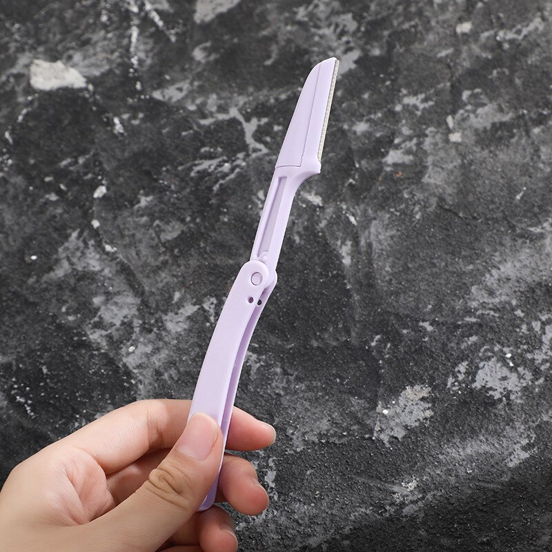 Maquinilla de afeitar para cejas para mujer, herramientas de maquillaje, afeitadora Facial, Bikini, 1/3/10 piezas: 1pc NO.4