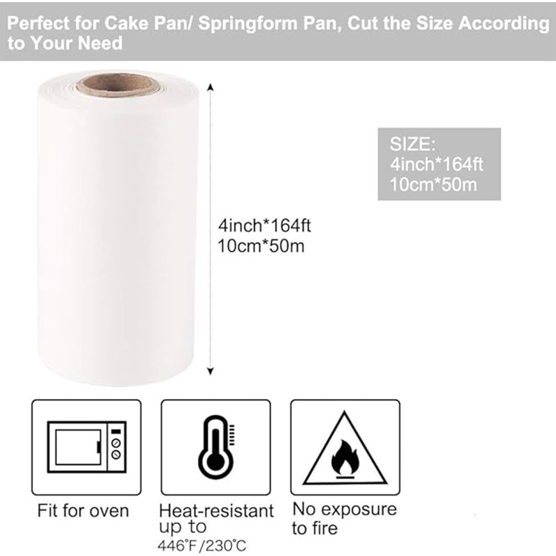1pc Backen kuchen bilden Stripper papier Pad Öl papier kuchen bilden Rand papier Runde Pad backform: Ursprünglich Titel