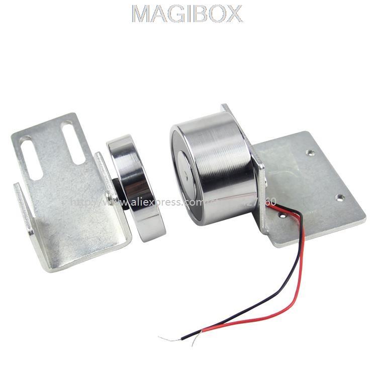12 v/24 v universele automatische deur magnetische lock rail slot voor schuifdeur Pan deuren toegangscontrole systeem