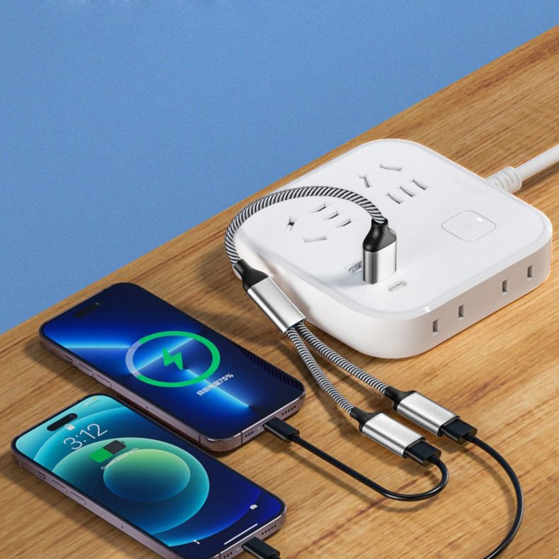 USB C mannelijk naar dubbel USB C vrouwelijk splittersnoerconverter Meerdere hubs USB C-poort Hublader Power Split-adapter