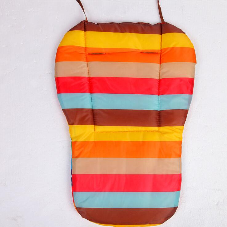 Dot-cojín para asiento de cochecito de bebé, colchón suave para carrito de bebé, almohadilla de algodón, accesorio para alfombrilla, 1 unidad: Color