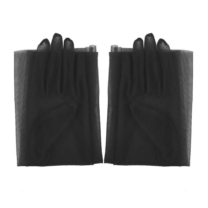 Hochzeit Frauen Braut Handschuhe transparent Tüll Volle Finger Lange Handschuhe Handschuhe Braut Handschuhe Für Abendkleid Party Zubehör