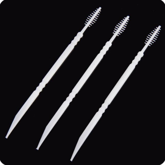 Portable Double Plastic Toothpicks 6 Pcs/LotCreative Dental Toothpicks Cleaning Interdental Brush