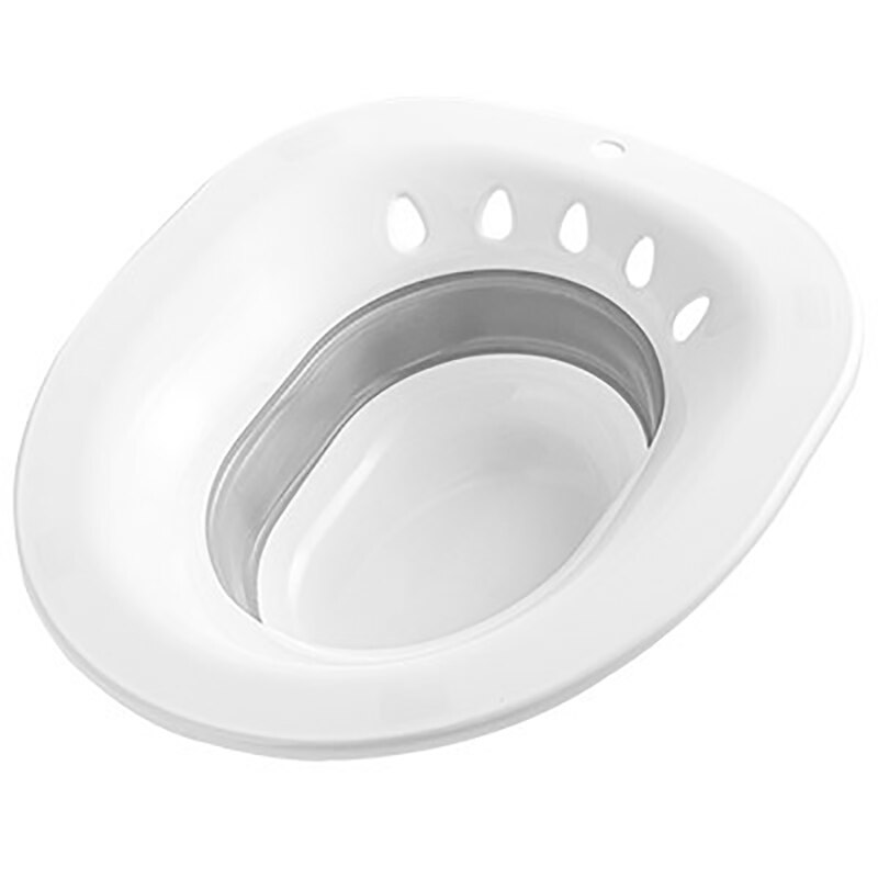 Siège amovible assise bassin de femmes enceintes Bidet santé tabouret naturel salle de bain vaginale soins postopératoires bassin adulte toilette: Gray