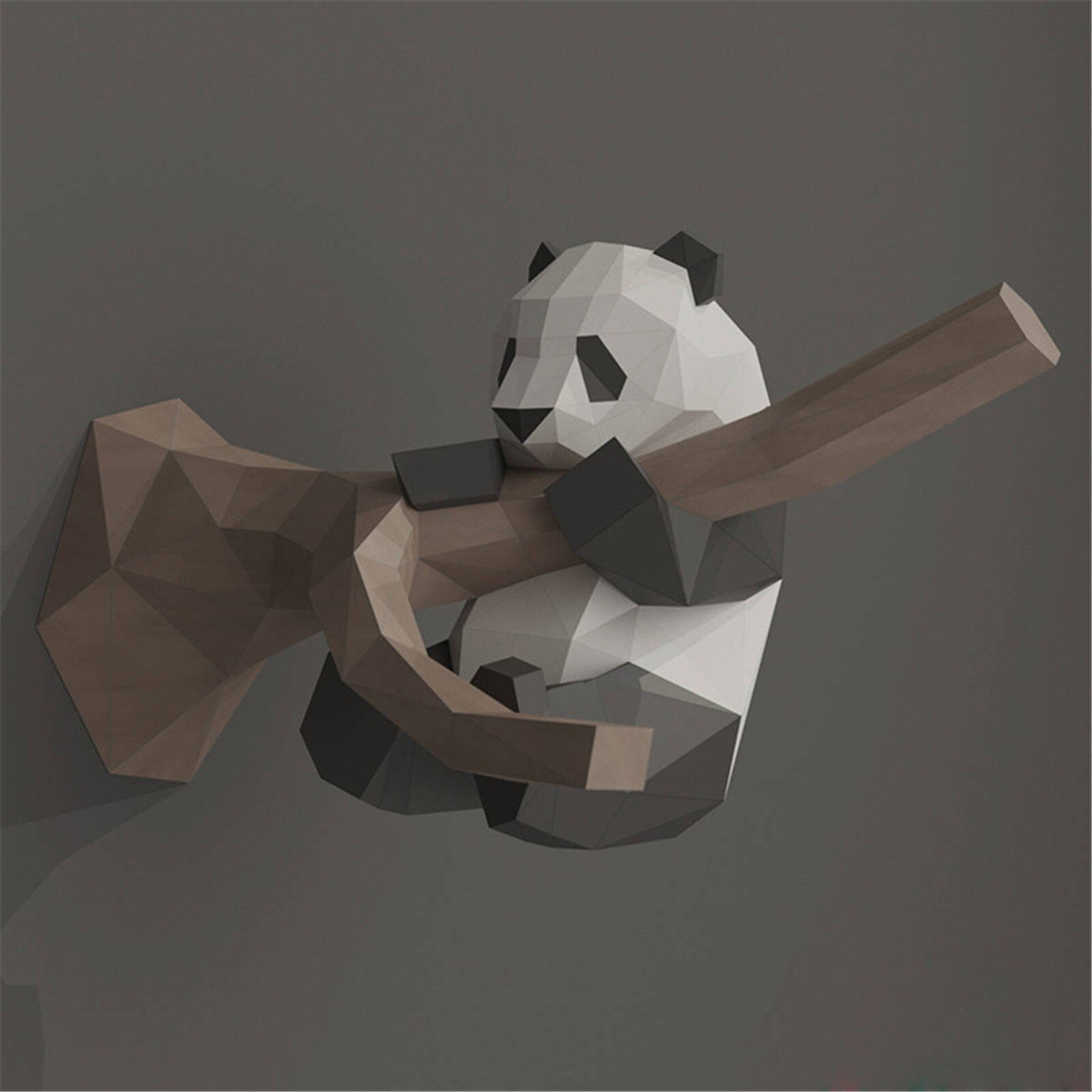 3D papier modèle Animal Panda papercraft décor à la maison décoration murale Puzzles éducatifs bricolage décoration pour enfants adulte