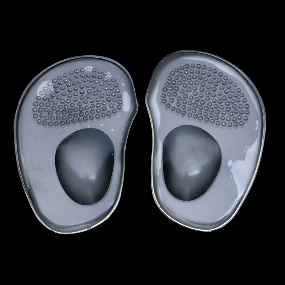 1 par de plantillas de Gel de silicona suave para mujer, plantillas de cojín de bola para el pie, plantillas de ayuda para el metatarso, plantillas de apoyo para zapatos