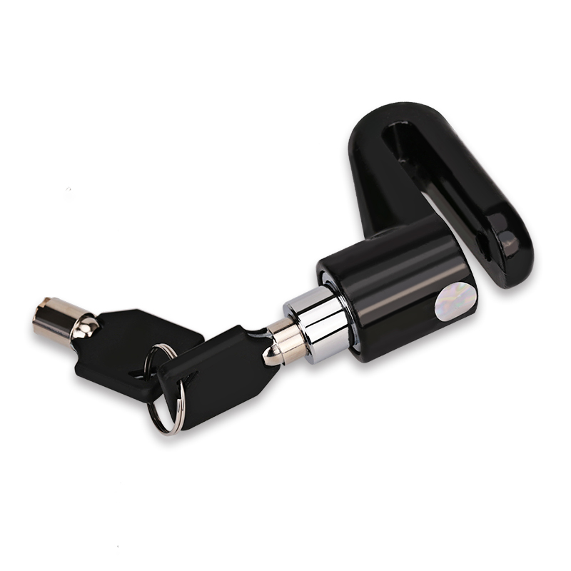 Motorcycle Lock Security Anti Theft Bicycle Motorbike Motorcycle Disc Brake Lock Theft Protection for Scooter Safety Bike Lock: black