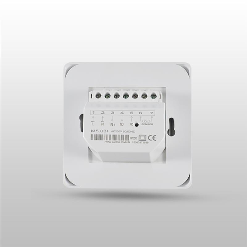 Electric Floor Heating Thermostat Manual Mechanical Room Temperature Controller Heating Thermostat Plumbing Controller