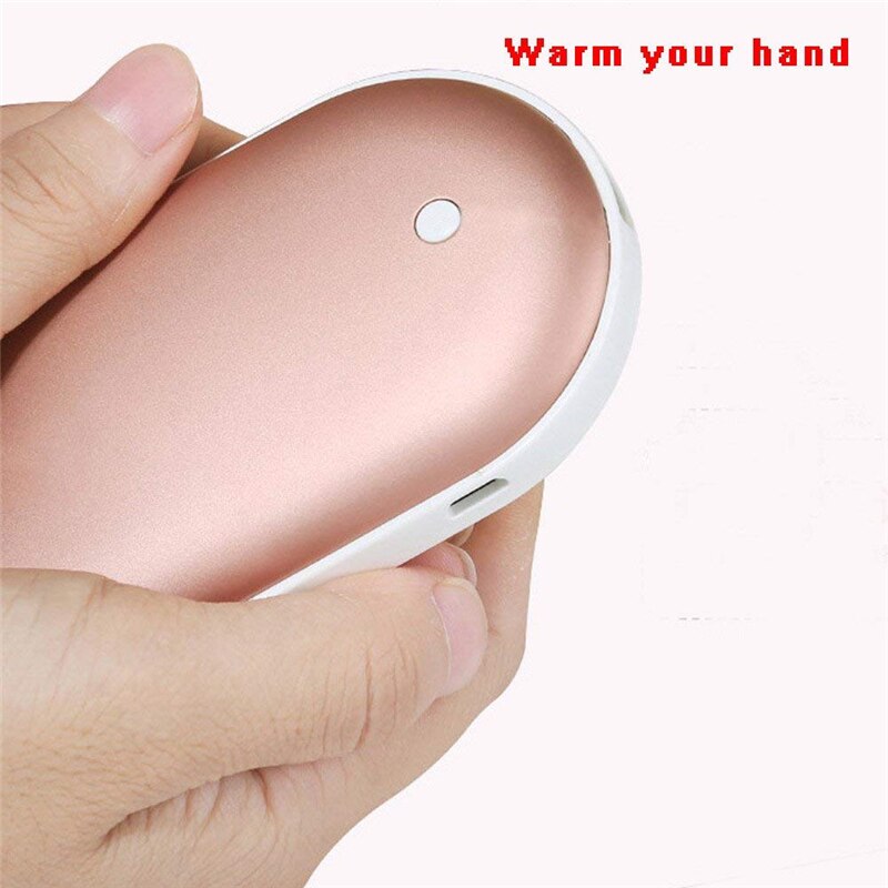 5200mAh USB Pocket Heater Handy Warmer Portable Mobile Phone Charging Power Supply Winter Body Handy Baby Heating Warmer