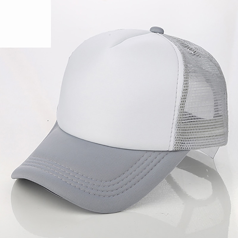 Unisex Attractive Baseball Cap Trucker Mesh Blank Visor Adjustable Sun Hat