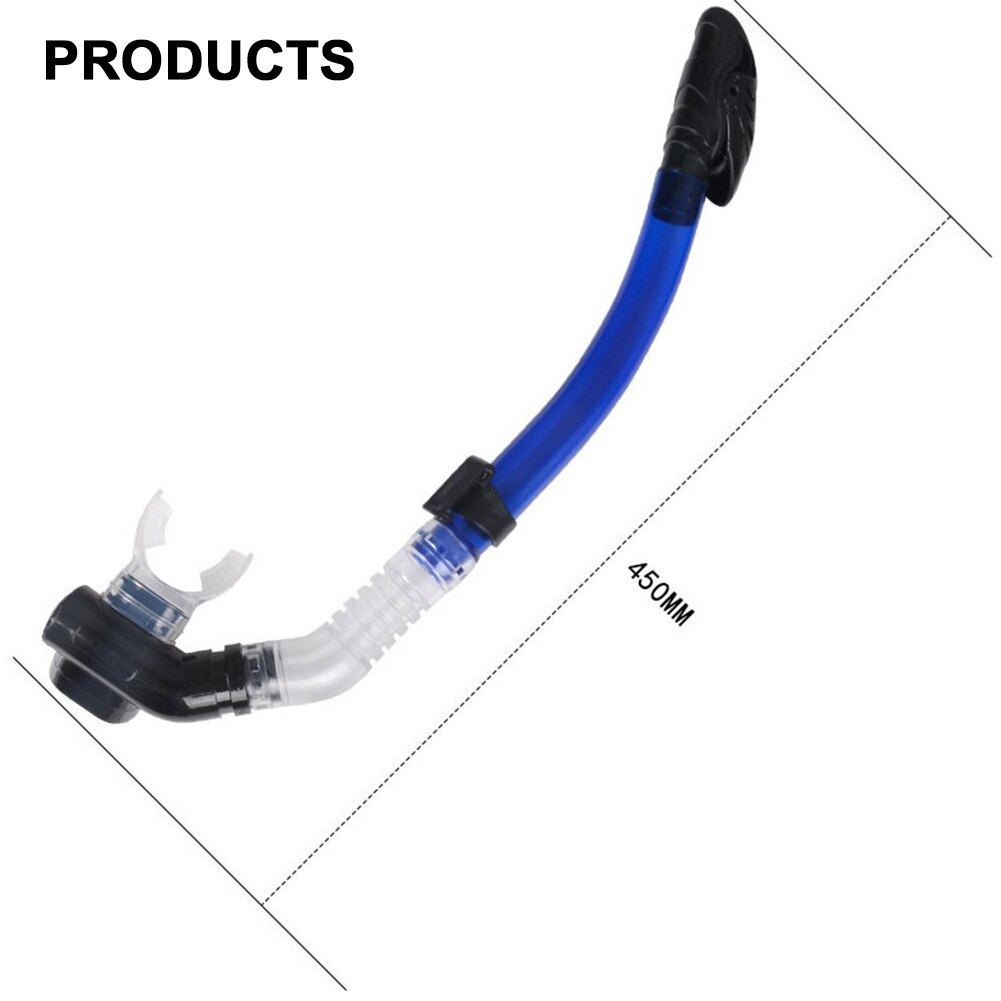 Diving Snorkel Full Dry Mouthpiece Swimming Snorkel Underwater Diving Breathing Tube Snorkeling Swimming Pool Air Tube snorkel