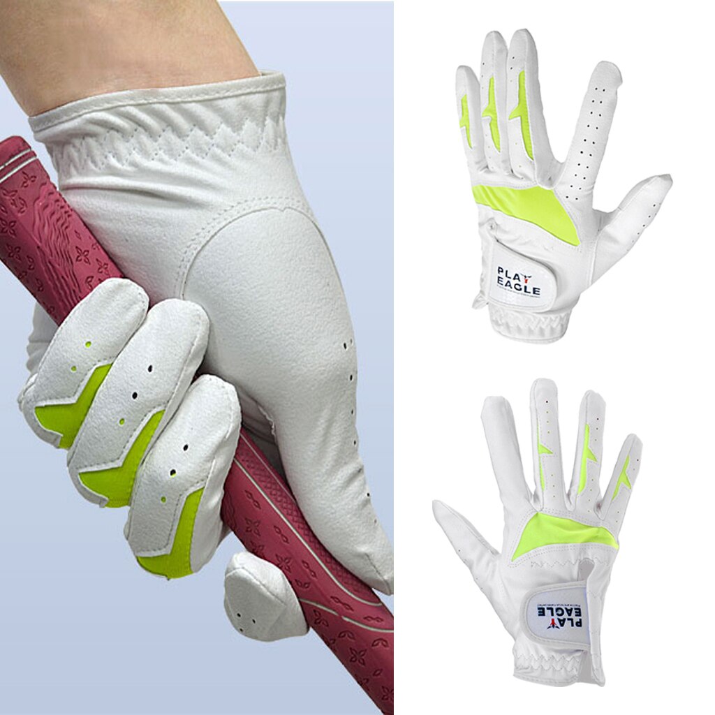 Luva feminina de microfibra anti suor, luva de destro respirável esportiva para golf golfer equipamento para clube
