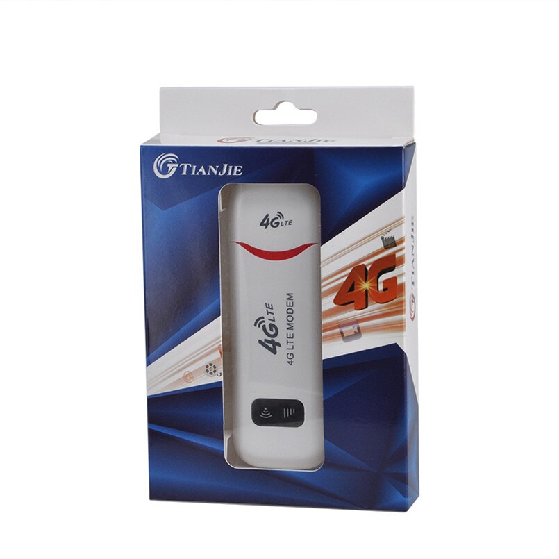 TIANJIE odblokowany router wi-fi LTE 3G/4G modem USB hotspot bezprzewodowy 4G karty Sim adapter WiFi kieszeń sim USB wifi w samochodzie sieci kij
