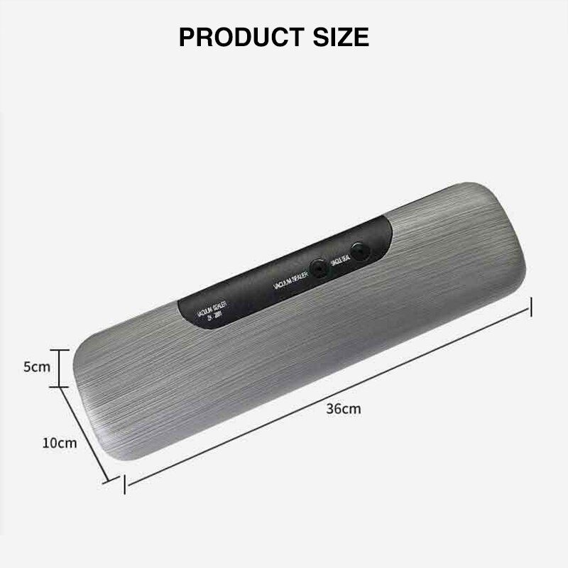 Food Vacuum Sealer Verpakking Rolls Vacuüm Zakken Voor Keuken Opslag Vacuüm Verpakking Machine Naadlasmachines Huishoudelijke Hotsale