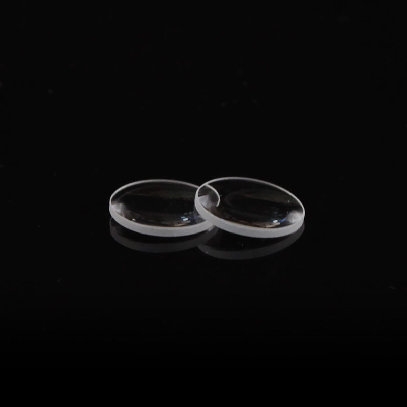 optical glass convex lens diameter 15mm focal length 11.81mm sample K9 mini magnifier