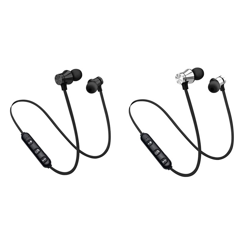 Draadloze Bluetooth Headset, Magnetische In-Ear Stereo Headset, Nek Gemonteerde Headset
