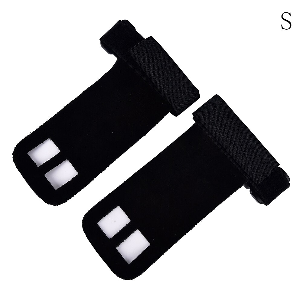 1 Pair Hand Grip Crossfit Gymnastics Guard Palm Protectors Glove Pull Up Bar 3 Sizes for Choose