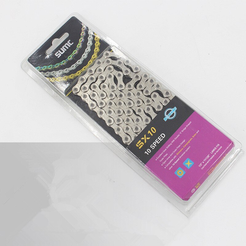 Mountain Bike 27 Speed 30 Speed Chain Folding Road Bicycle 24 Speed 8 9 Speed 10 Speed 11 12 Speed Chain: SX10 silver