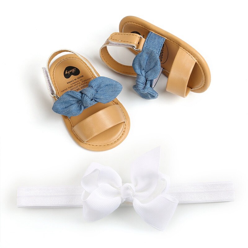 Bobora Fashion neonato neonate scarpe da principessa Bowknot sandali estivi per bambini scarpe antiscivolo in PU