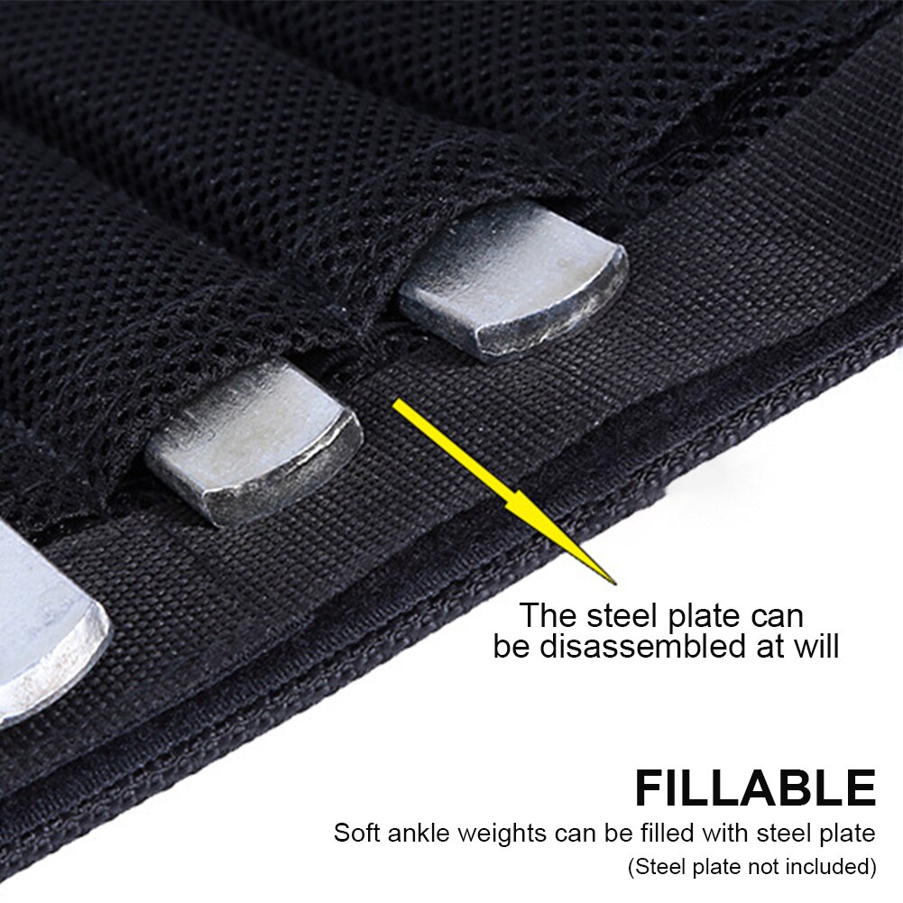 Gym Jogging Outdoor Sandbags Weight Training Magic Sticker Leg Workout Sports Ankle Weights Home Fitness Walking Running