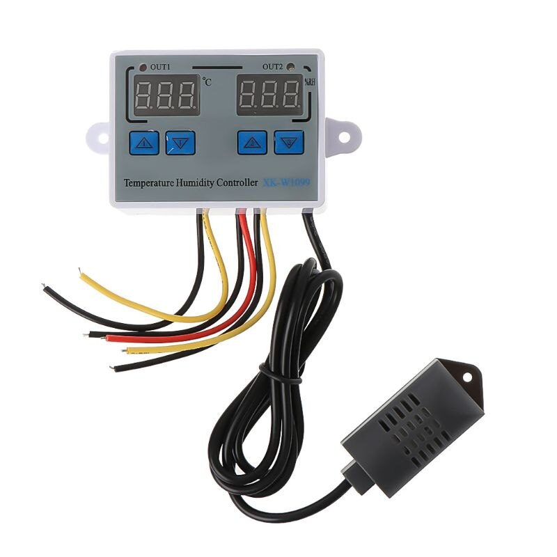 Digital Thermostat Humidity Controller Egg Incubator 10A Temperature Controller C90D: 110V-220VAC