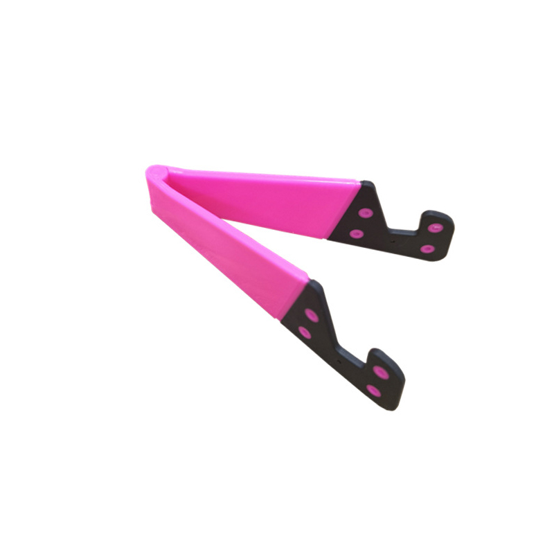 Mobiltelefonstativholder for smarttelefon nettbrett skrivebord universal sammenleggbar mobiltelefonholder stativ v-formet justerbar: Grønn