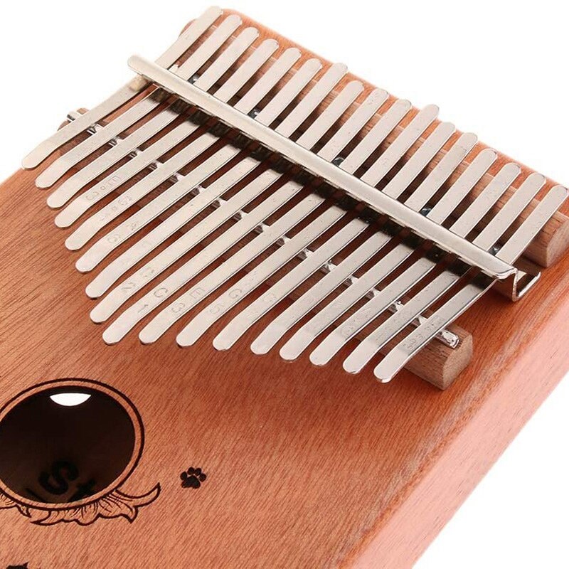 17-clave Thumb Piano niños Kalimba Africana bolsillo instrumento Musical de madera de Piano de pulgar Kalimba