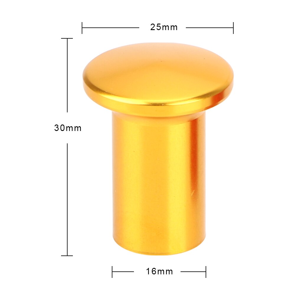 Universal 1 Uds manija freno de mano cubierta de emergencia Botón de mano freno botón cubierta de botón accesorios de coche estilo de coche para carreras de coches