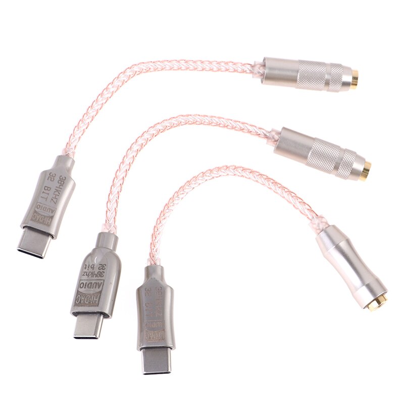 Lxdac  a01 alc 5686 usb typ-c  to 3.5mm dac amp kopfhörerverstärker digitaldecoder aux audiokabel hifi-adapter konverter