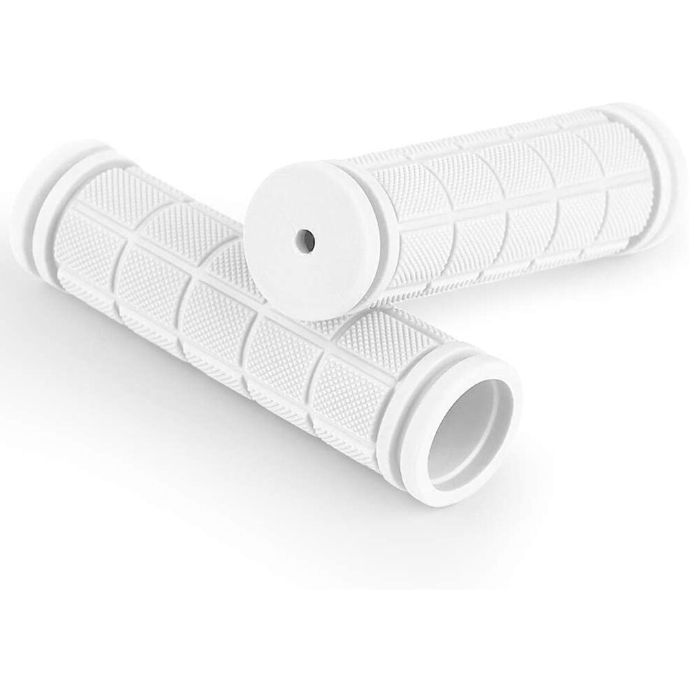 Bike Handle Grips Kids Non-Slip-Rubber Bicycle Handlebar Grips Specialized Replacement Bike Grips for Scooter Bicycle Tricycle: White