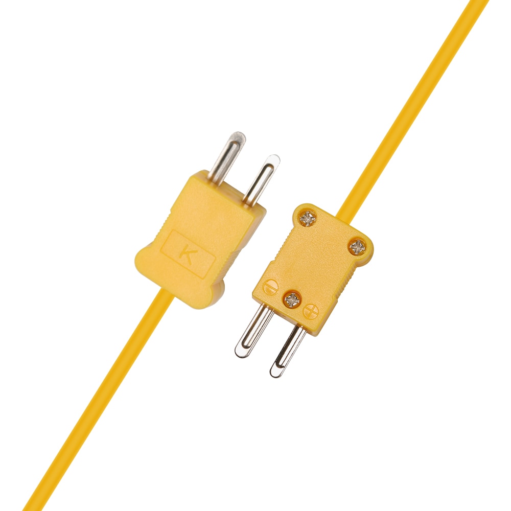 Sonda termopar tipo K, Sensor de temperatura de-50 °C a 100 °C, herramientas de medición con Cable de alambre, 150/200/300/500mm, 1 ud.