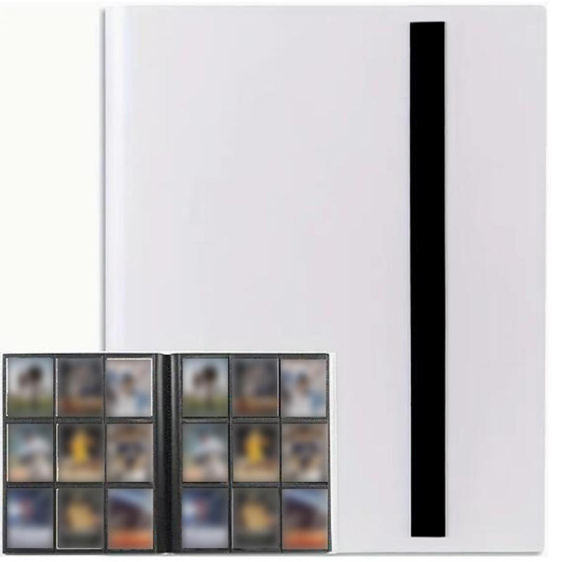 Premium Trading Card Binder met meerdere zakken - Houdt 160/360/480 kaarten - Duurzame PP-hoes - Ideaal voor basketbal, voetbal en sportkaarten: Twee